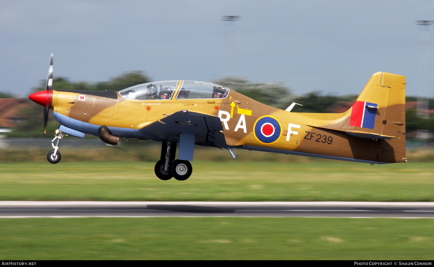 Aircraft Photo of ZF239 | Short S-312 Tucano T1 | UK - Air Force | AirHistory.net #625650