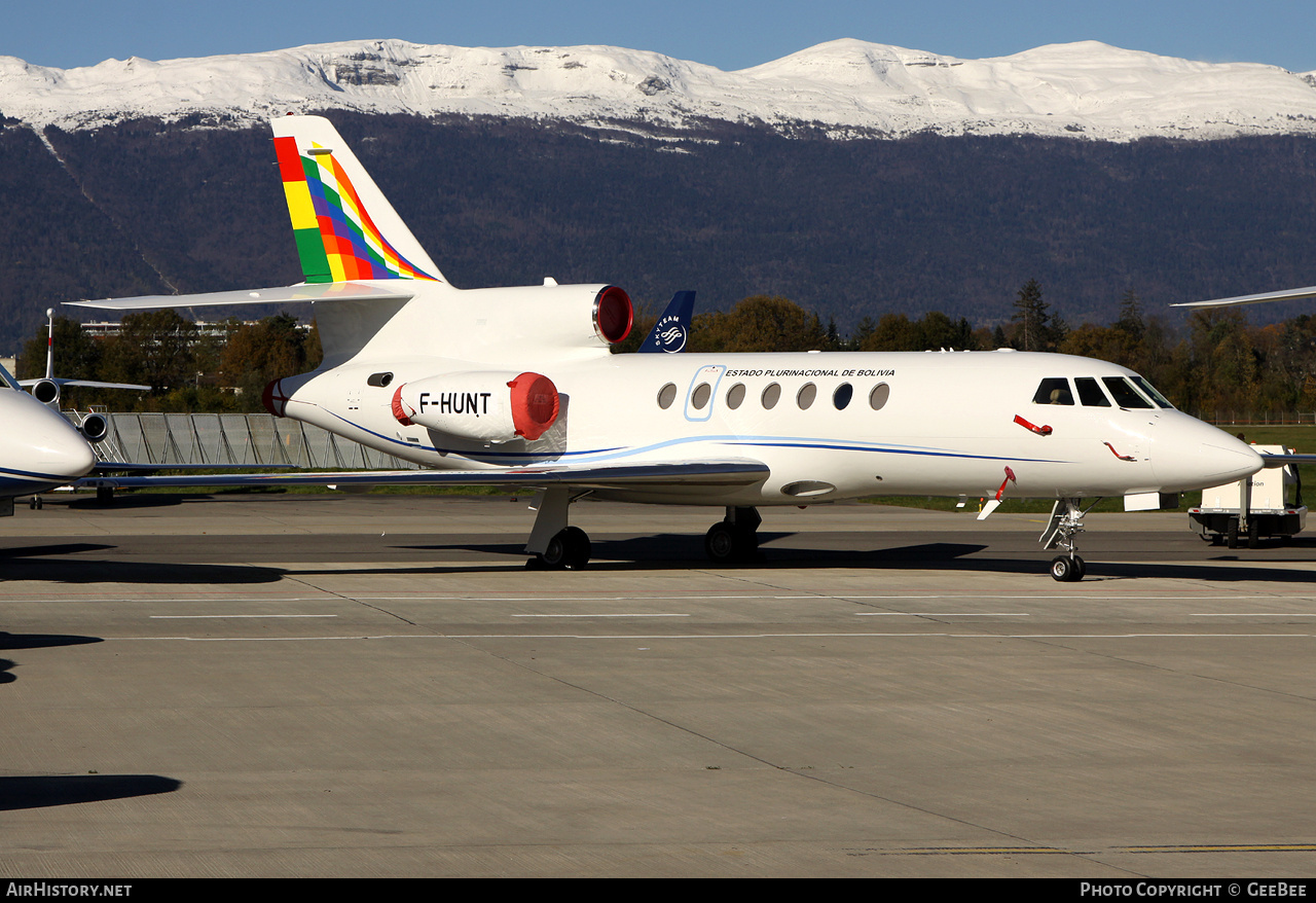 Aircraft Photo of F-HUNT | Dassault Falcon 50EX | Bolivia - Air Force | AirHistory.net #625663