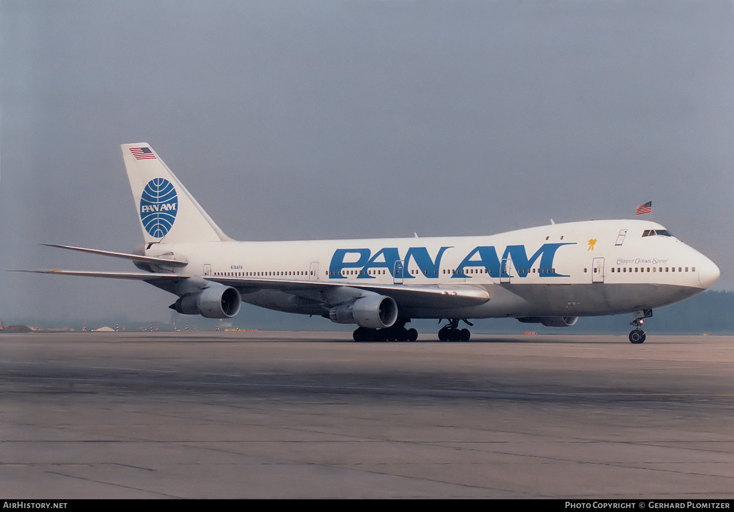 Aircraft Photo of N744PA | Boeing 747-121 | Pan American World Airways - Pan Am | AirHistory.net #625667