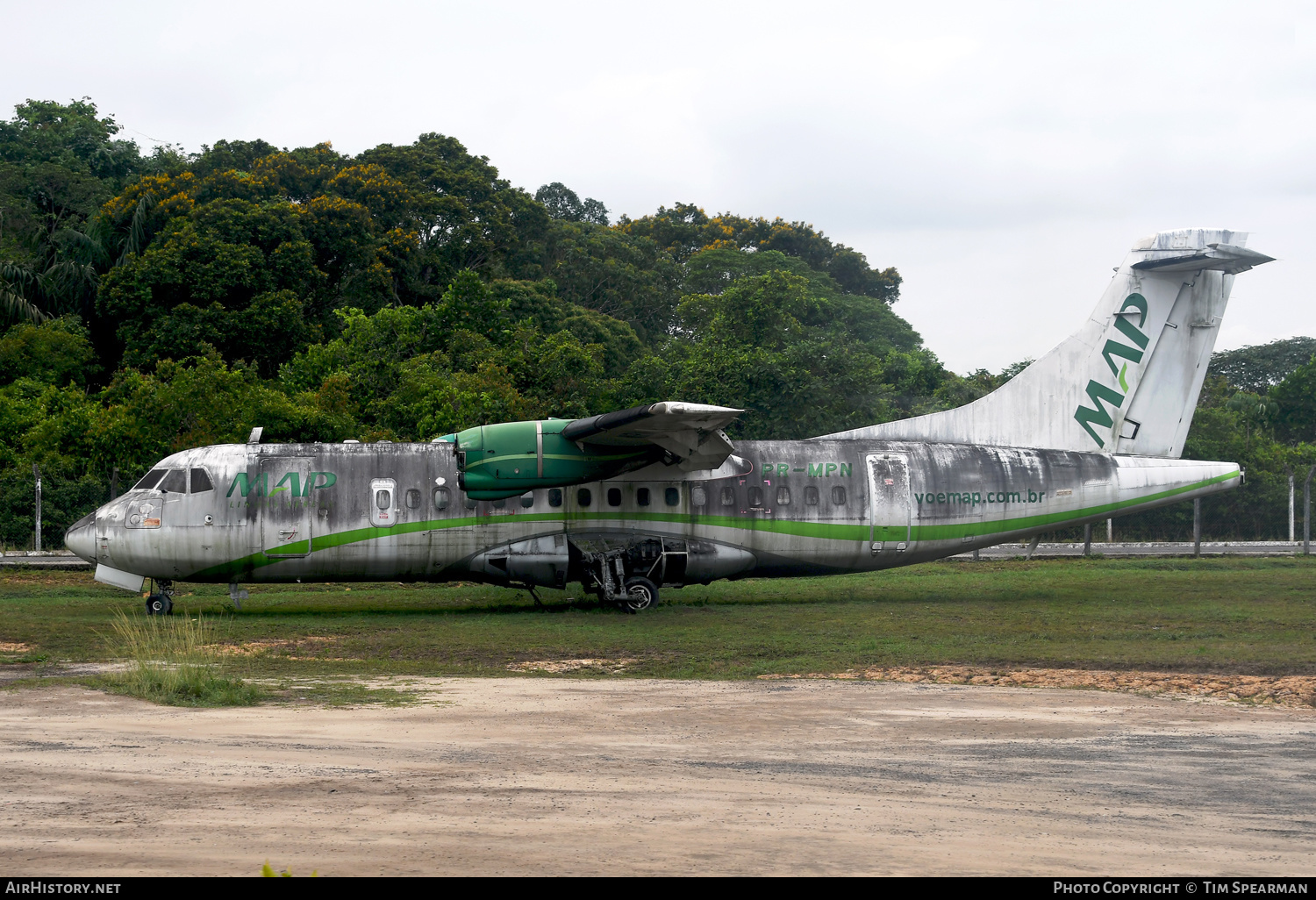 Aircraft Photo of PR-MPN | ATR ATR-42-320 | MAP Linhas Aéreas - Manaus Aerotáxi Participações | AirHistory.net #625684