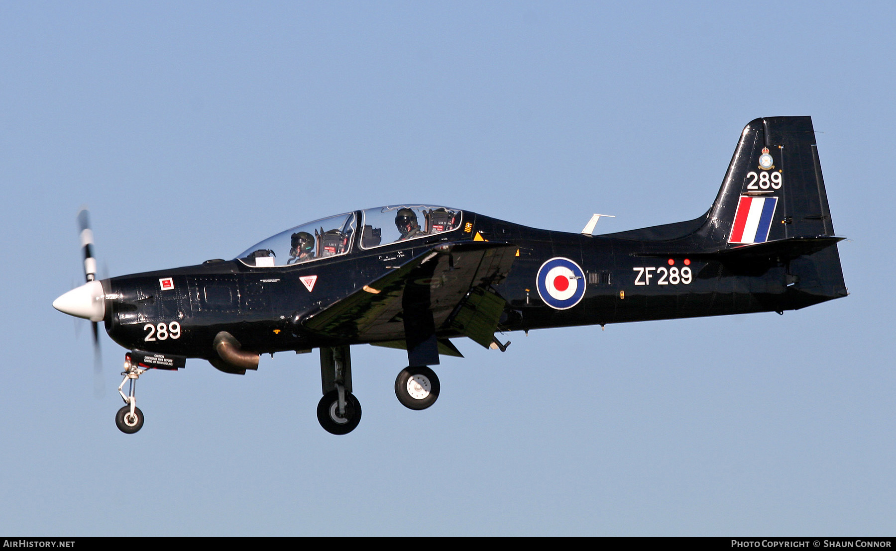 Aircraft Photo of ZF289 | Short S-312 Tucano T1 | UK - Air Force | AirHistory.net #625694