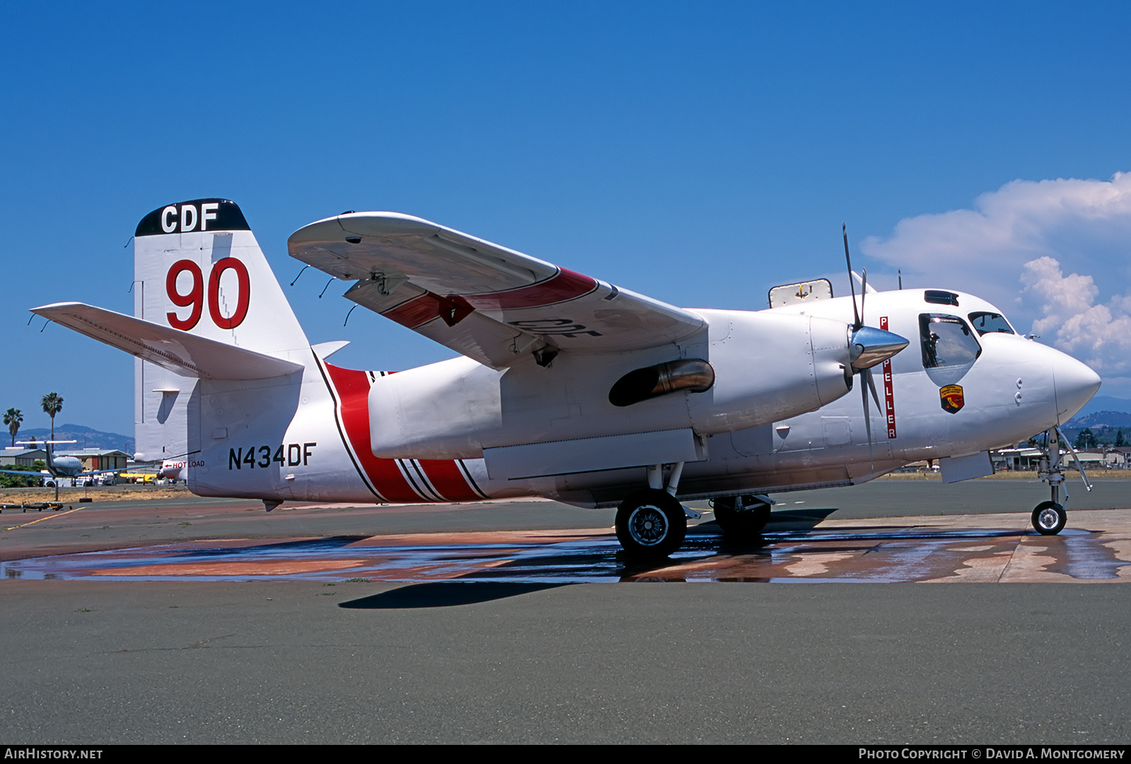 Aircraft Photo of N434DF | Marsh S-2F3AT Turbo Tracker | California Department of Forestry - CDF | AirHistory.net #625712