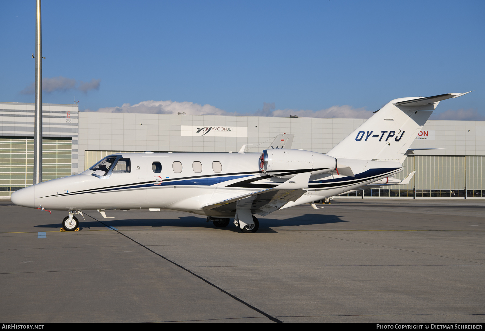 Aircraft Photo of OY-TPJ | Cessna 525 CitationJet M2 | AirHistory.net #625724