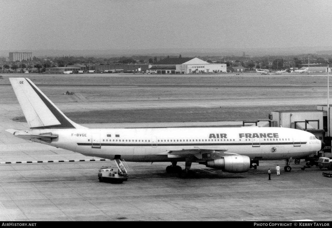 Aircraft Photo of F-BVGE | Airbus A300B2-1C | Air France | AirHistory.net #625727