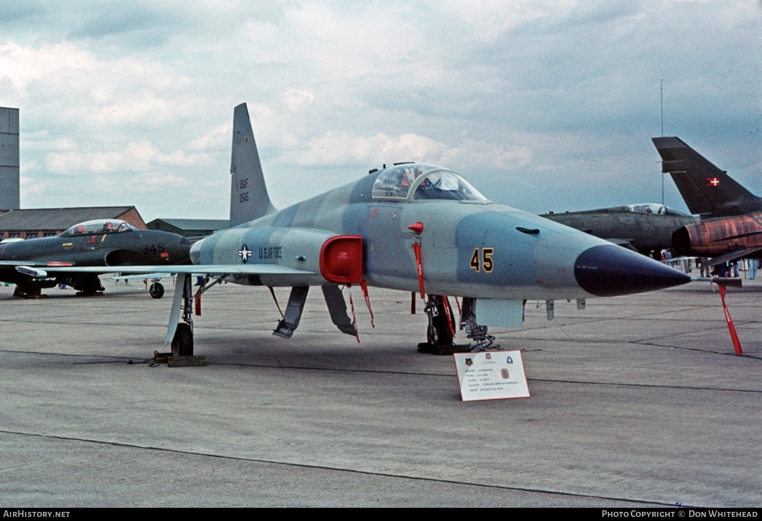 Aircraft Photo of 74-1545 | Northrop F-5E Tiger II | USA - Air Force | AirHistory.net #625733