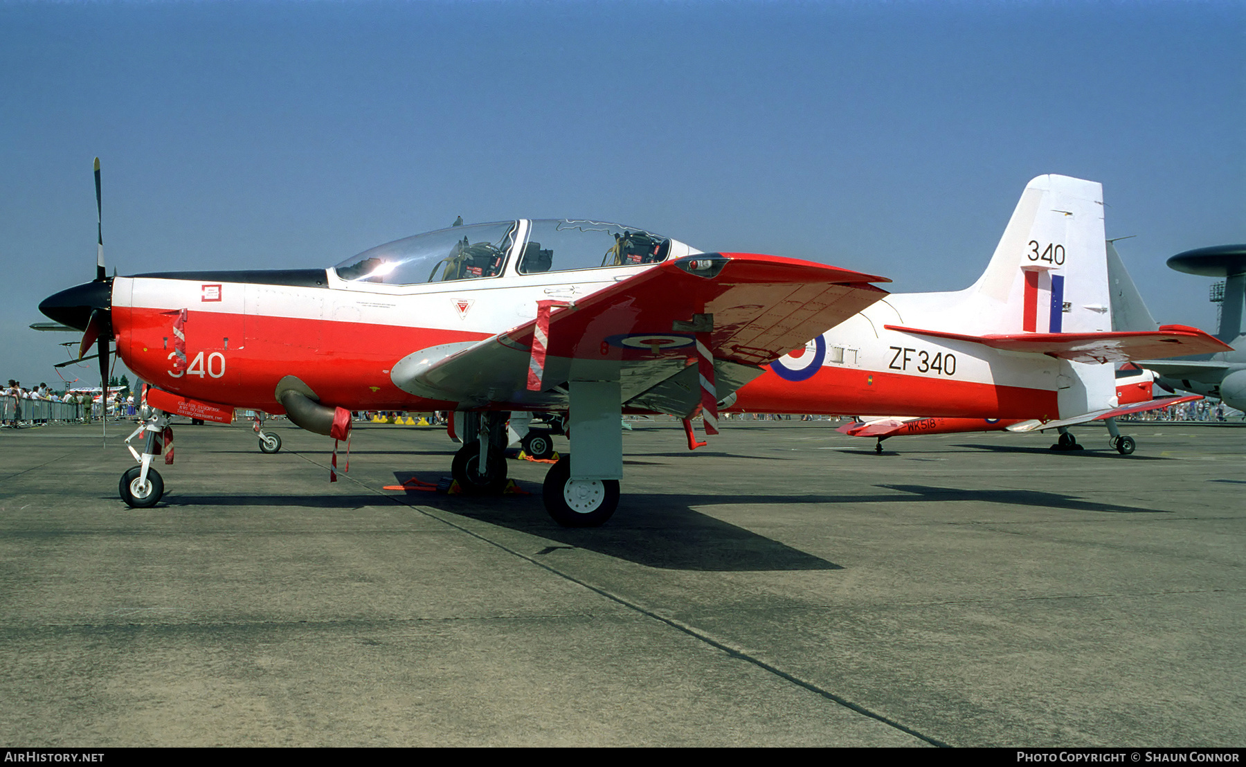 Aircraft Photo of ZF340 | Short S-312 Tucano T1 | UK - Air Force | AirHistory.net #625738