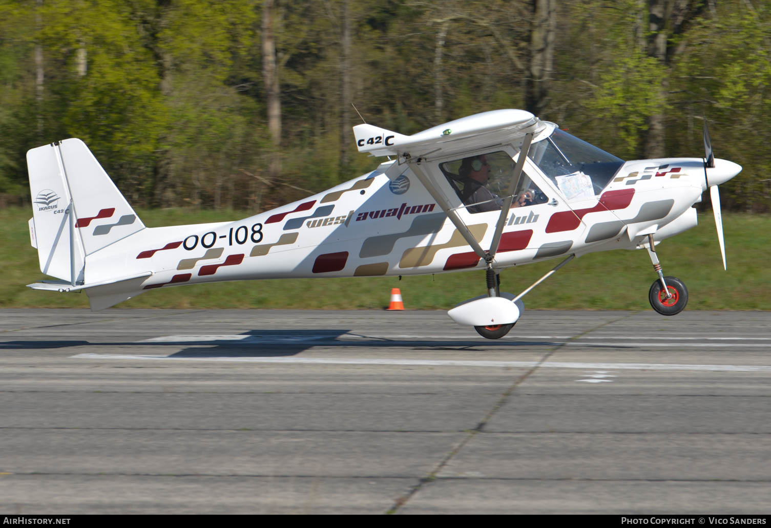 Aircraft Photo of OO-I08 | Comco Ikarus C42C | West Aviation | AirHistory.net #625739