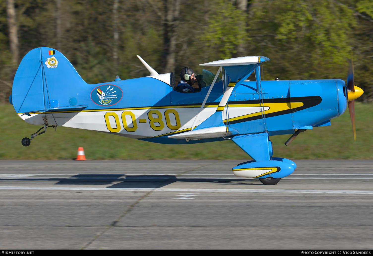 Aircraft Photo of OO-80 | EAA Super Acro Sport | AirHistory.net #625750