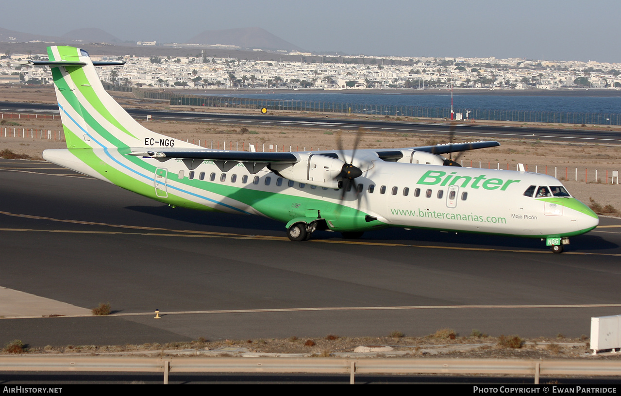Aircraft Photo of EC-NGG | ATR ATR-72-600 (ATR-72-212A) | Binter Canarias | AirHistory.net #625751