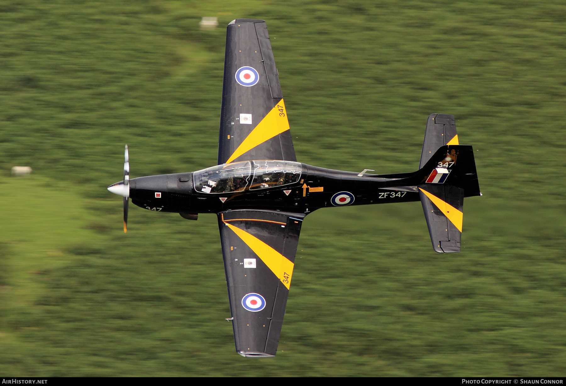 Aircraft Photo of ZF347 | Short S-312 Tucano T1 | UK - Air Force | AirHistory.net #625760