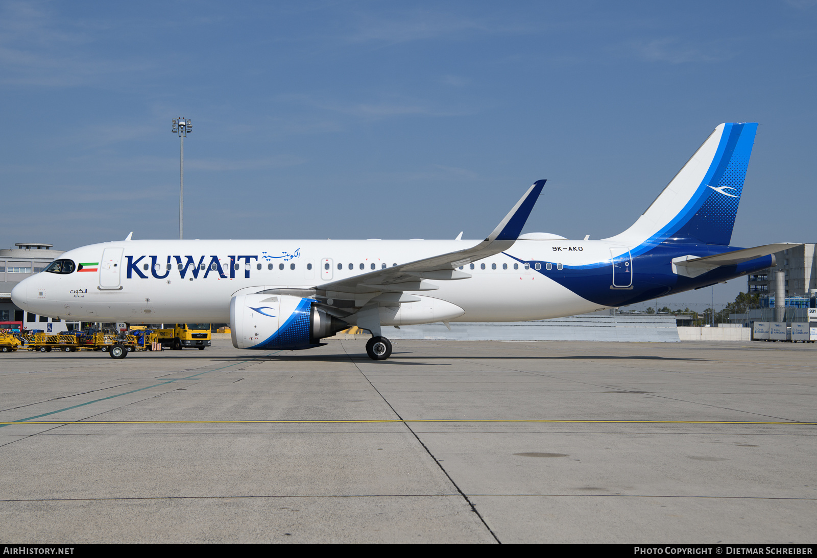 Aircraft Photo of 9K-AKO | Airbus A321-251N | Kuwait Airways | AirHistory.net #625767