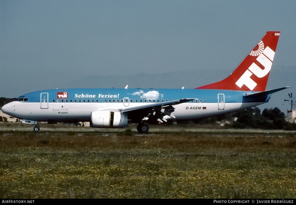 Aircraft Photo of D-AGEM | Boeing 737-75B | Germania | AirHistory.net #625777