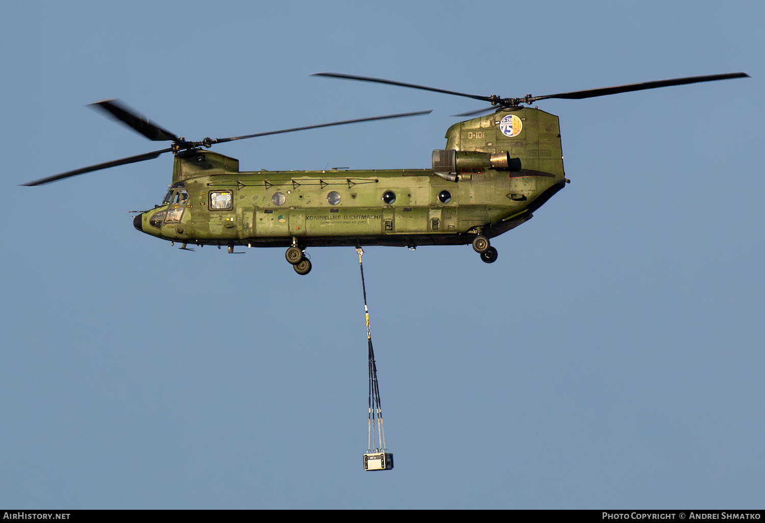 Aircraft Photo of D-101 | Boeing CH-47D Chinook (414) | Netherlands - Air Force | AirHistory.net #625779