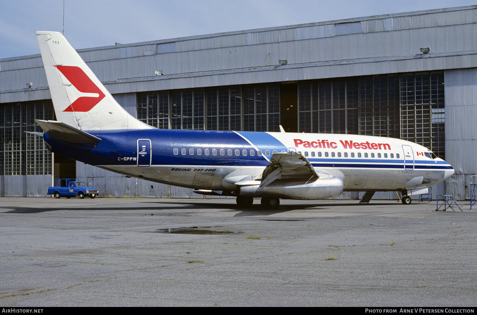 Aircraft Photo of C-GPPW | Boeing 737-275/Adv | Pacific Western Airlines | AirHistory.net #625791