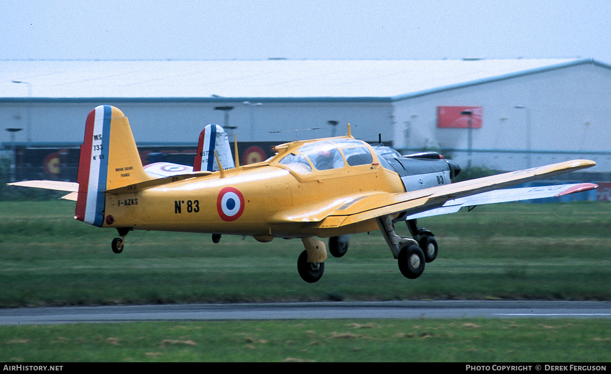 Aircraft Photo of F-AZKS | Morane-Saulnier MS-733 Alcyon | France - Air Force | AirHistory.net #625806