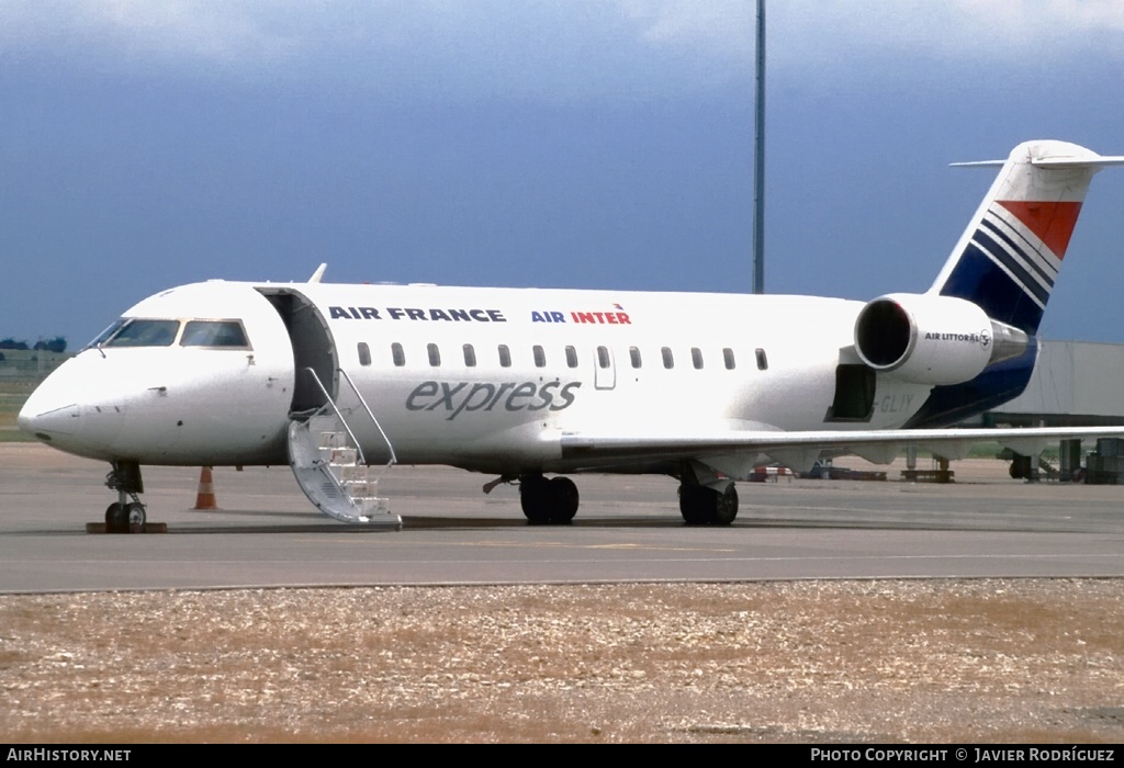 Aircraft Photo of F-GLIY | Canadair CRJ-100ER (CL-600-2B19) | Air France Express | AirHistory.net #625812
