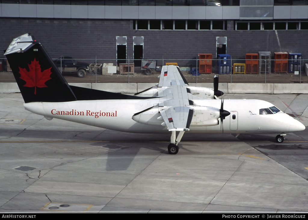Aircraft Photo of C-GTBP | De Havilland Canada DHC-8-102 Dash 8 | Canadian Regional Airlines | AirHistory.net #625818