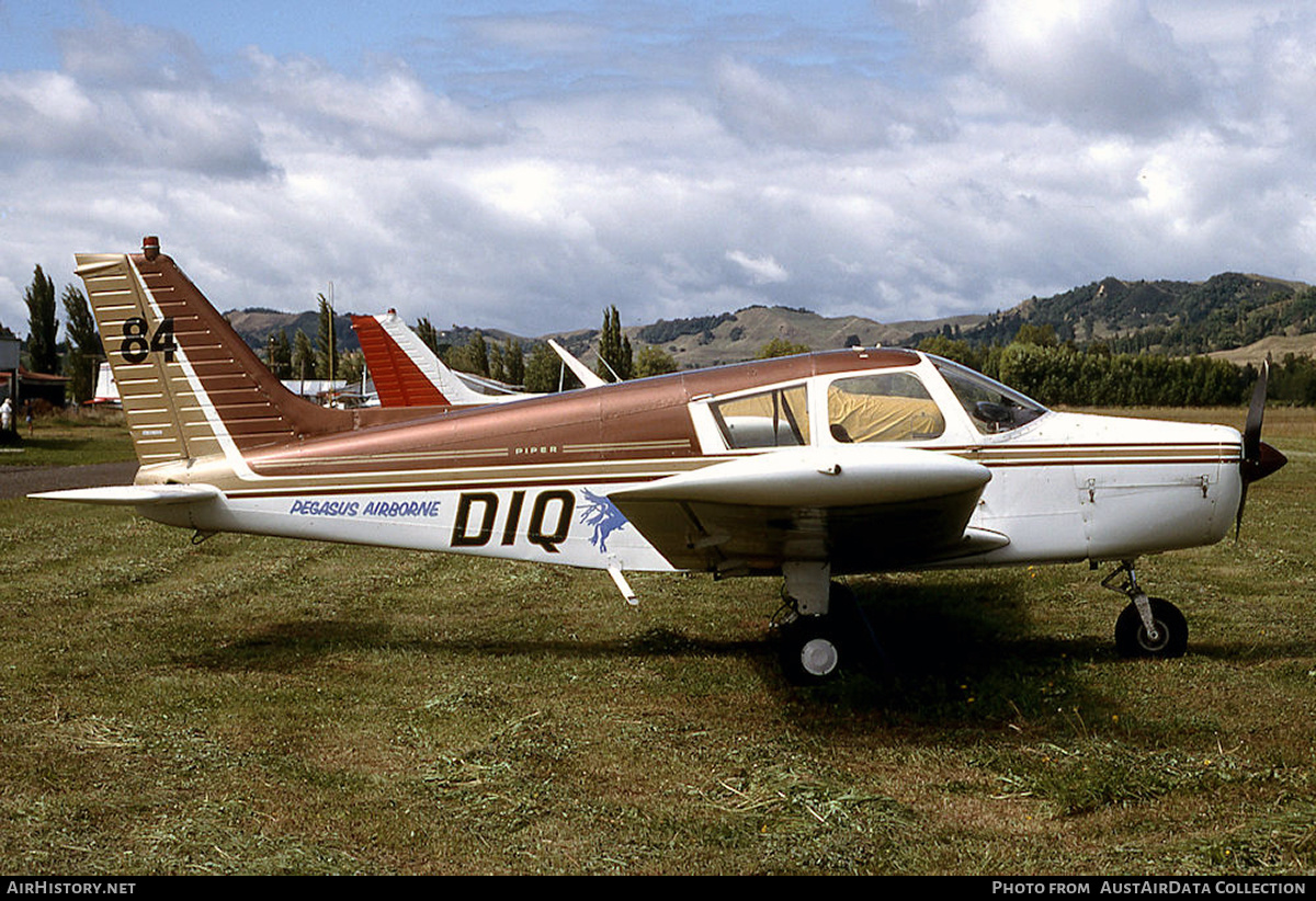 Aircraft Photo of ZK-DIQ / DIQ | Piper PA-28-140 Cherokee F | Pegasus Airborne | AirHistory.net #625823