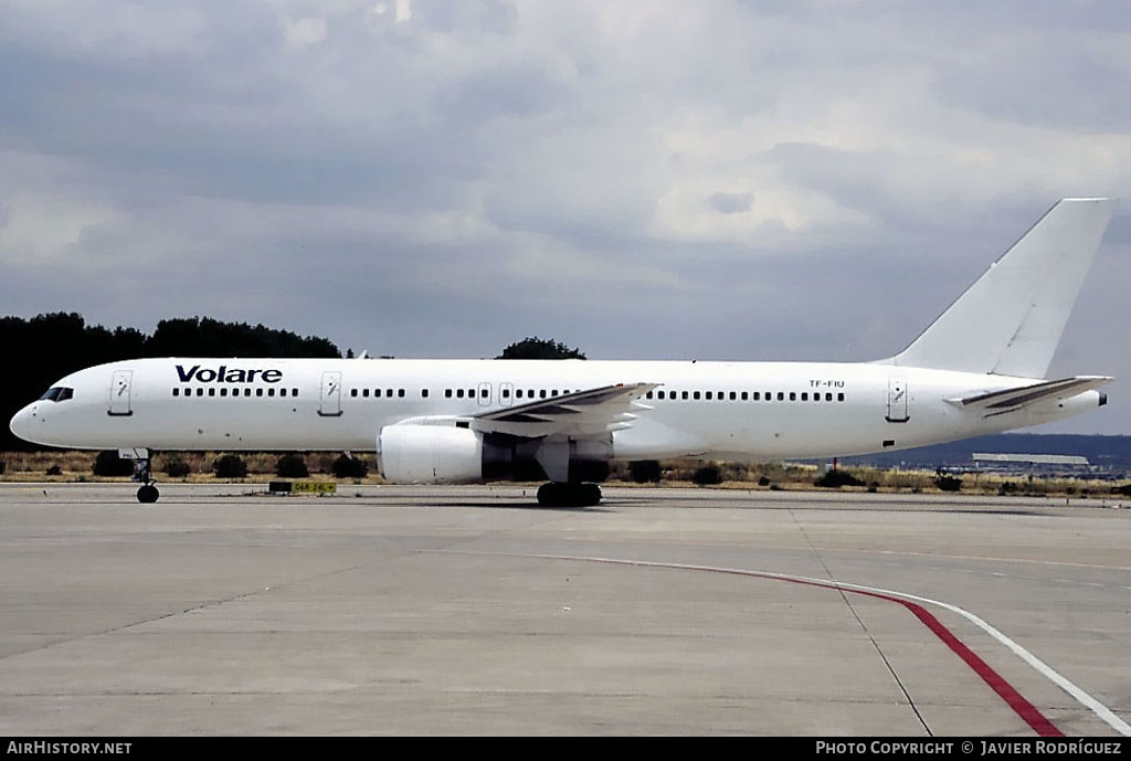 Aircraft Photo of TF-FIU | Boeing 757-256 | Volare Airlines | AirHistory.net #625835