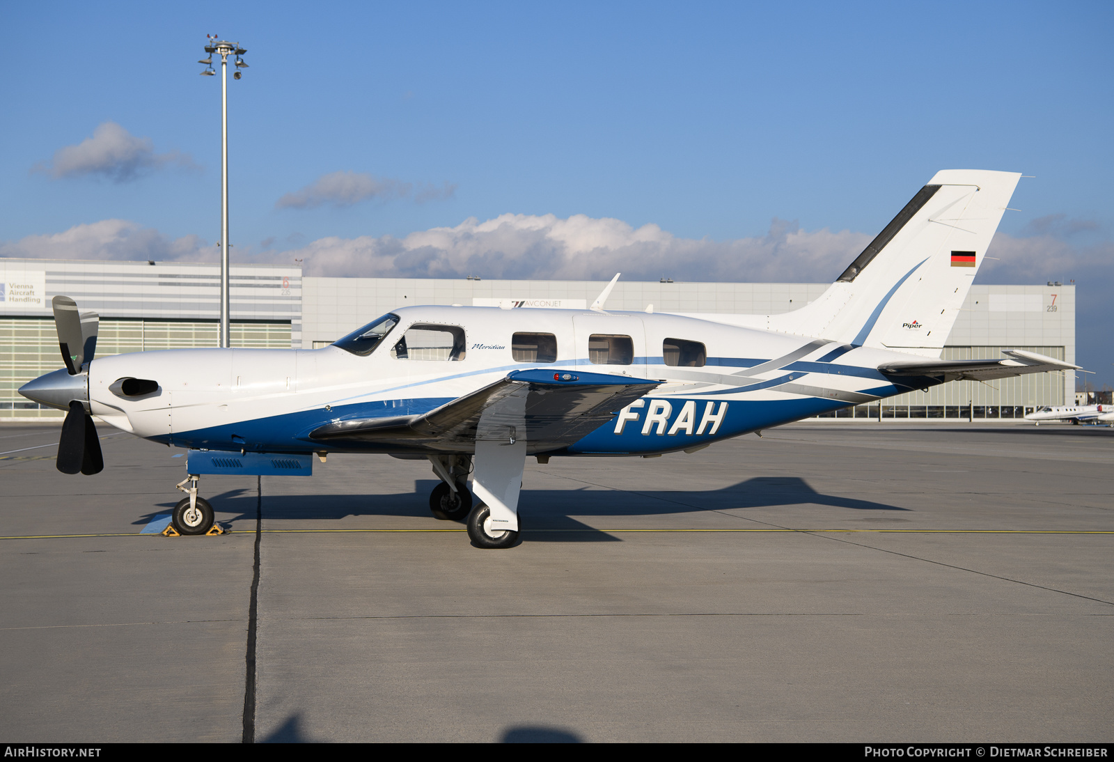 Aircraft Photo of D-FRAH | Piper PA-46-500TP Meridian | AirHistory.net #625856