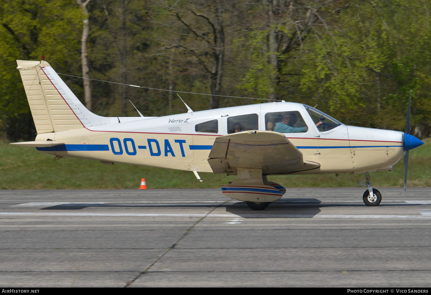 Aircraft Photo of OO-DAT | Piper PA-28-161 Warrior II | AirHistory.net #625874