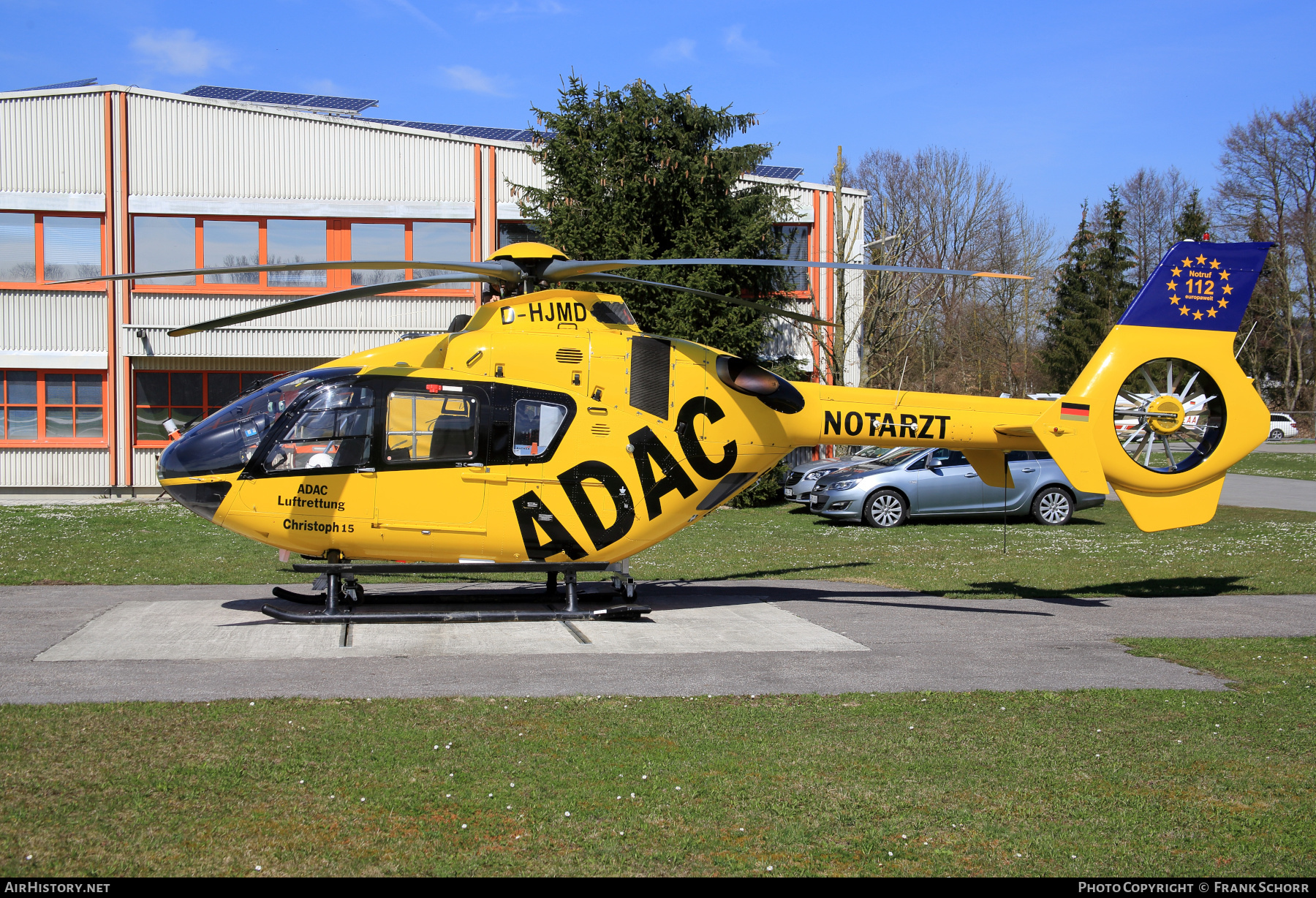 Aircraft Photo of D-HJMD | Eurocopter EC-135P-2 | ADAC Luftrettung | AirHistory.net #625877