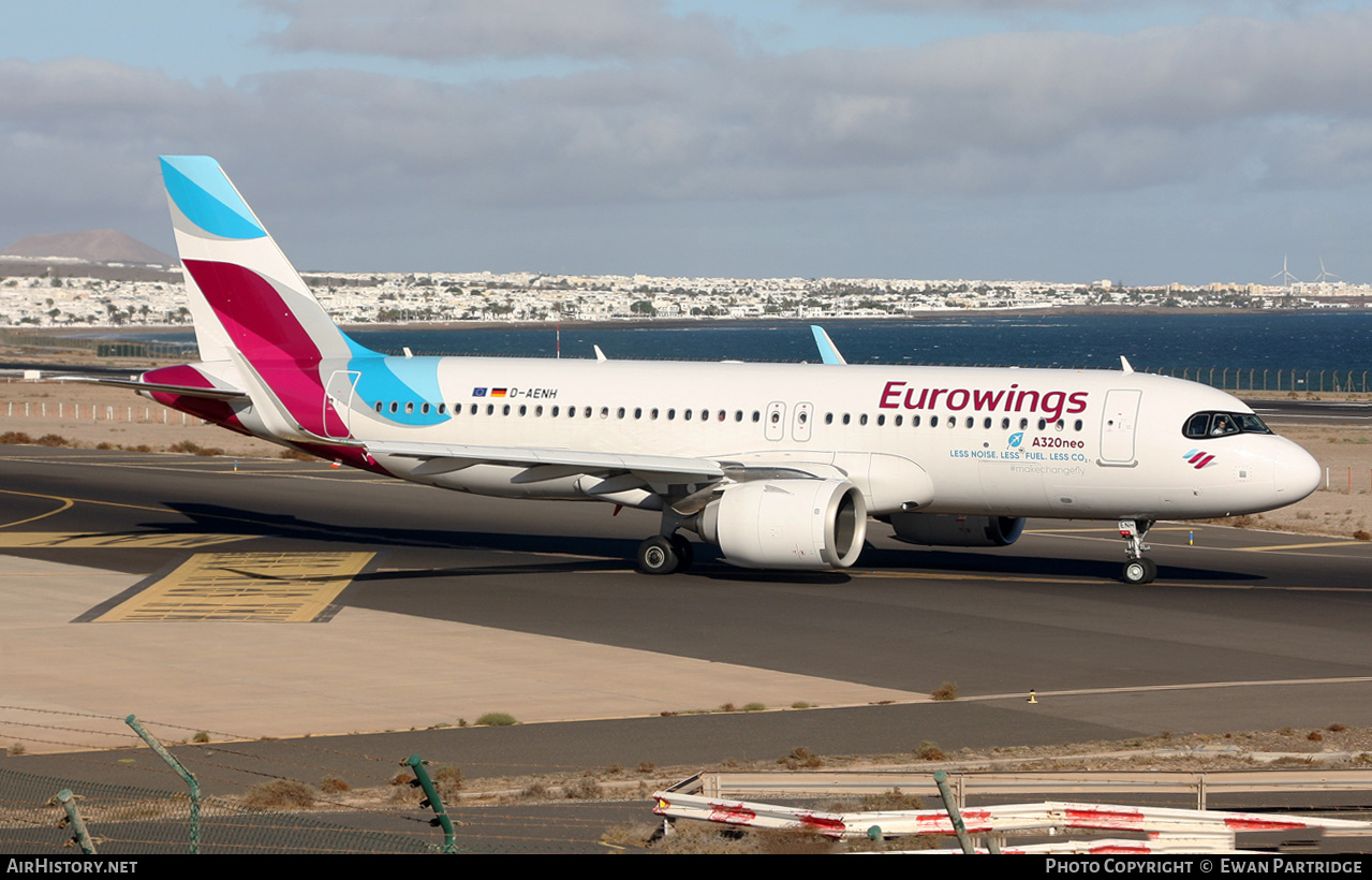 Aircraft Photo of D-AENH | Airbus A320-251N | Eurowings | AirHistory.net #625879