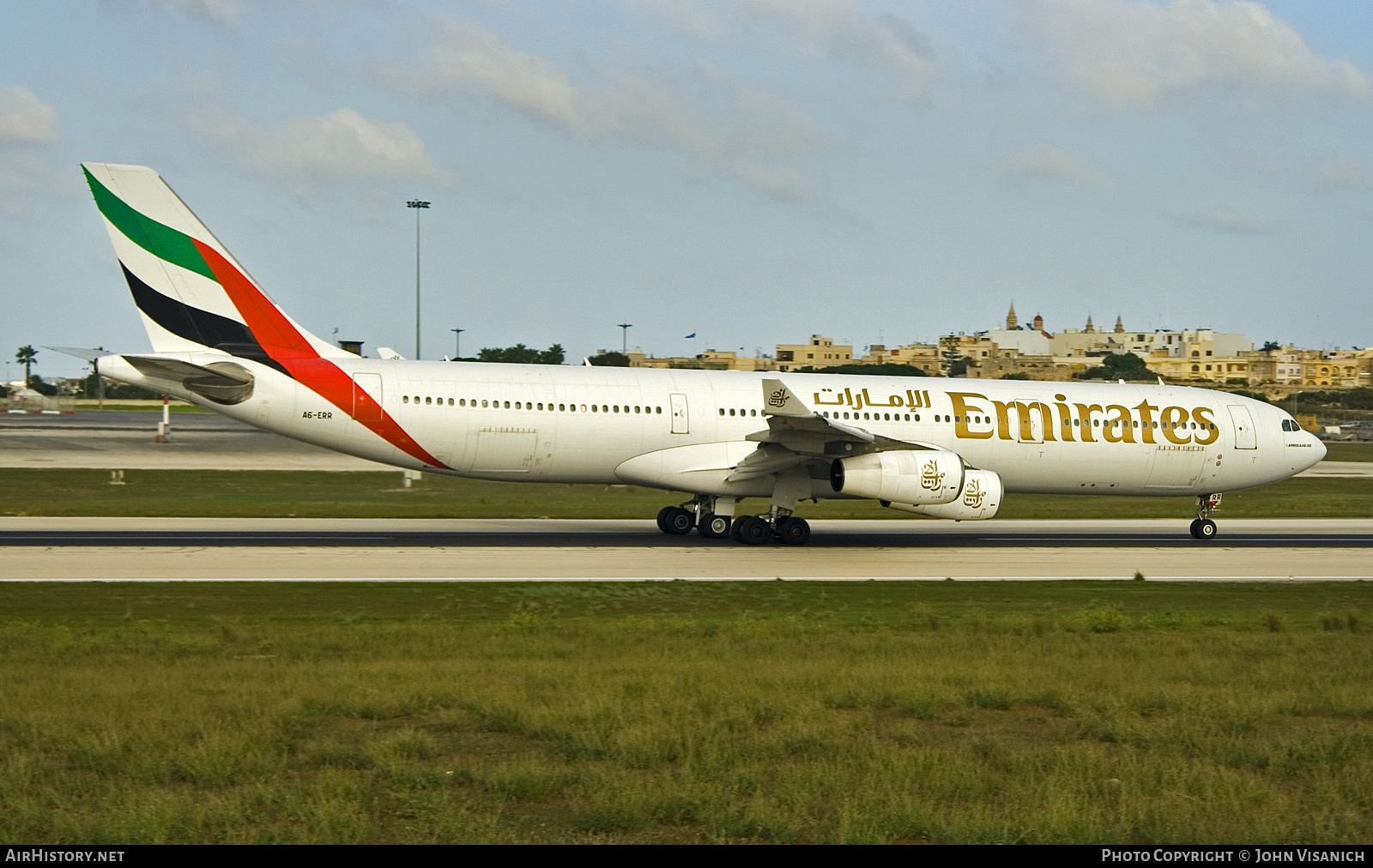 Aircraft Photo of A6-ERR | Airbus A340-313 | Emirates | AirHistory.net #625886