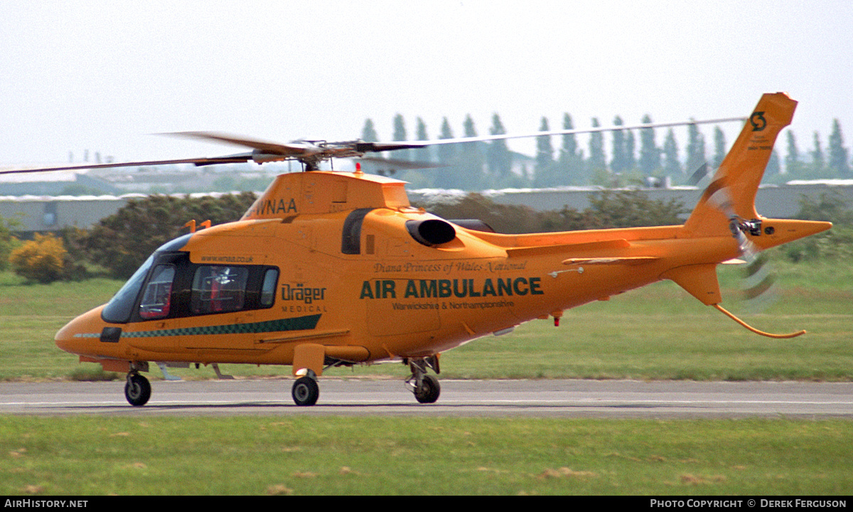 Aircraft Photo of G-WNAA | Agusta A-109E Power | Warwickshire & Northamptonshire Air Ambulance | AirHistory.net #625909