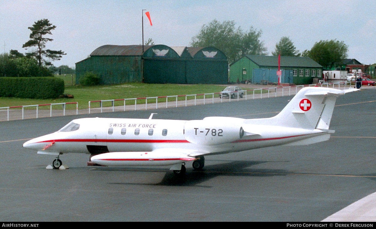 Aircraft Photo of T-782 | Gates Learjet 35A | Switzerland - Air Force | AirHistory.net #625911