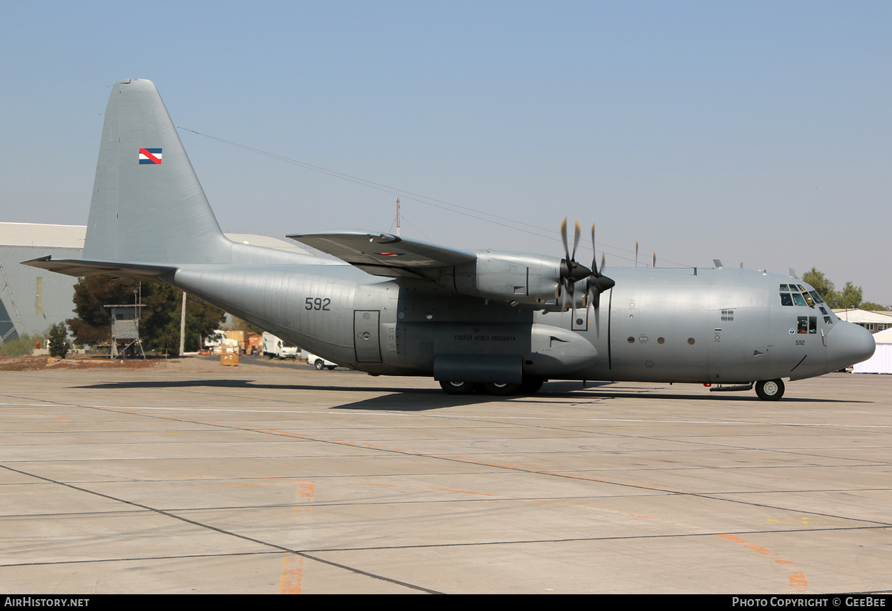 Aircraft Photo of 592 | Lockheed C-130B Hercules (L-282) | Uruguay - Air Force | AirHistory.net #625913