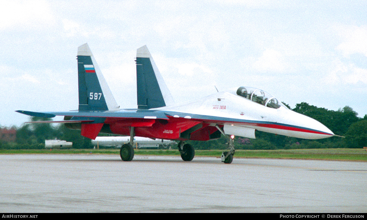 Aircraft Photo of 597 | Sukhoi Su-30LL | Gromov Flight Research Institute | AirHistory.net #625914