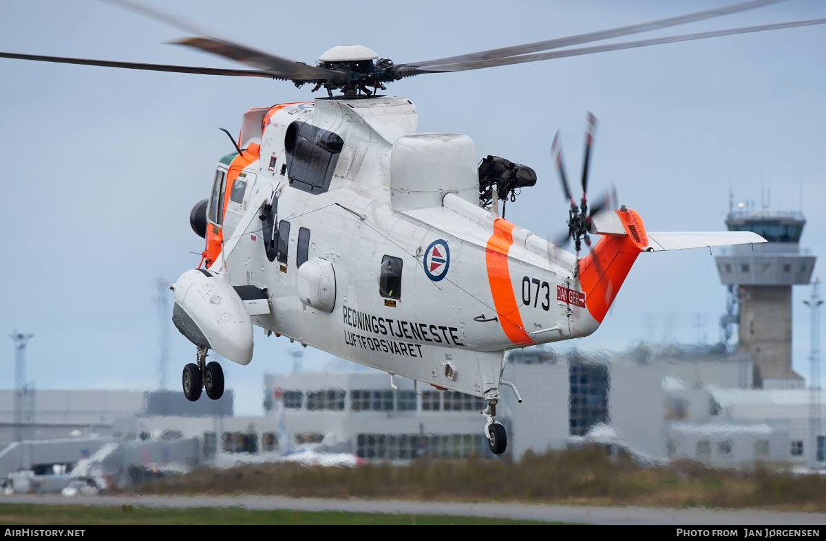 Aircraft Photo of 073 | Westland WS-61 Sea King Mk43 | Norway - Air Force | AirHistory.net #625917