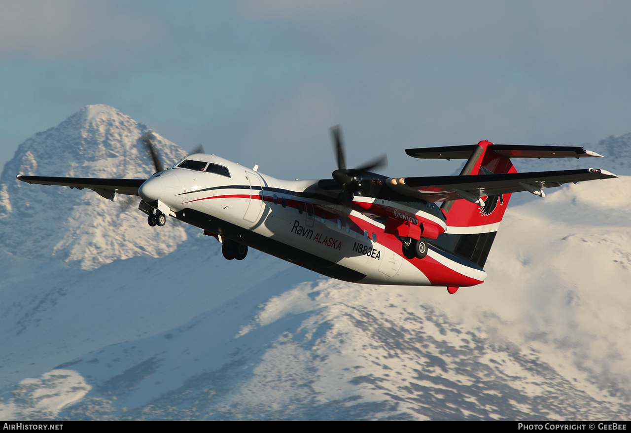 Aircraft Photo of N883EA | De Havilland Canada DHC-8-106 Dash 8 | Ravn Alaska | AirHistory.net #625925