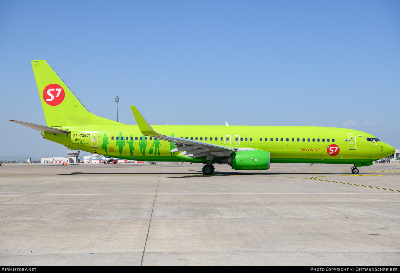 Aircraft Photo of RA-73671 | Boeing 737-8LP | S7 Airlines | AirHistory.net #625934