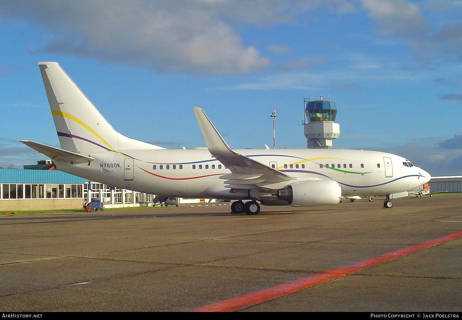 Aircraft Photo of N7600K | Boeing 737-7BC BBJ | AirHistory.net #625937