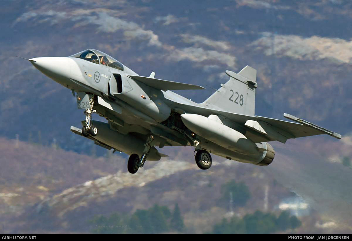 Aircraft Photo of 39228 | Saab JAS 39C Gripen | Sweden - Air Force | AirHistory.net #625943