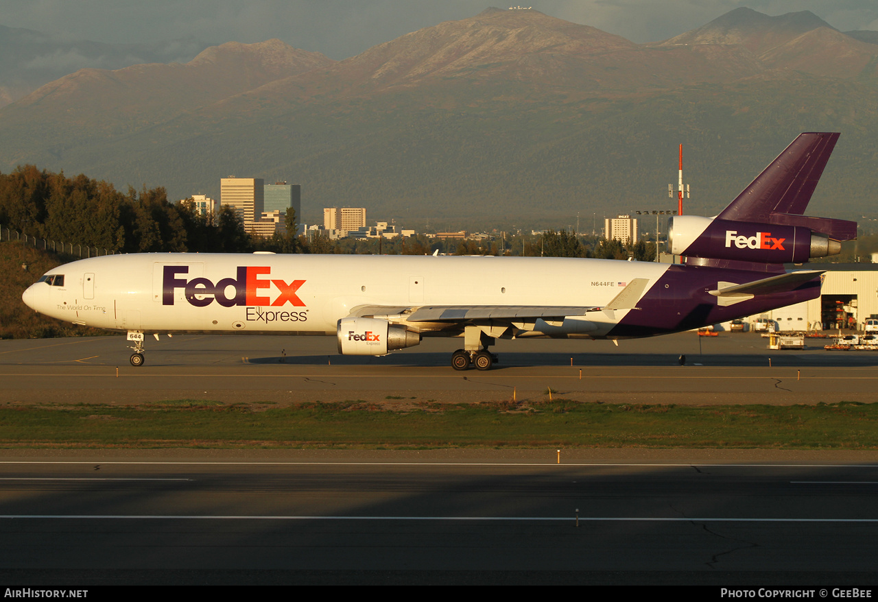 Aircraft Photo of N644FE | McDonnell Douglas MD-11F | FedEx Express | AirHistory.net #625948