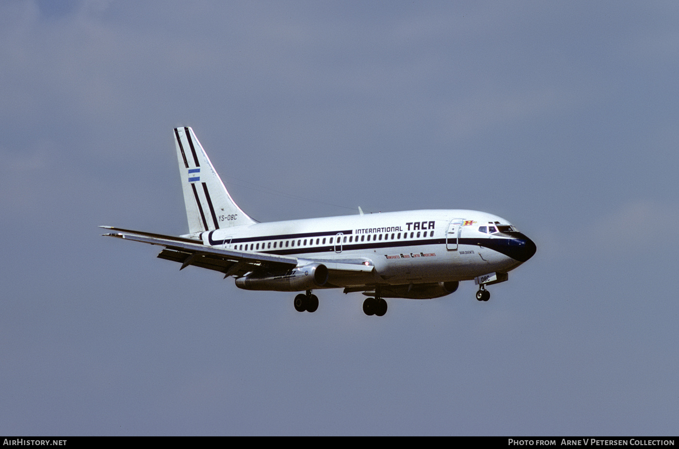 Aircraft Photo of YS-08C | Boeing 737-2A1/Adv | TACA - Transportes Aéreos Centro Americanos | AirHistory.net #625957