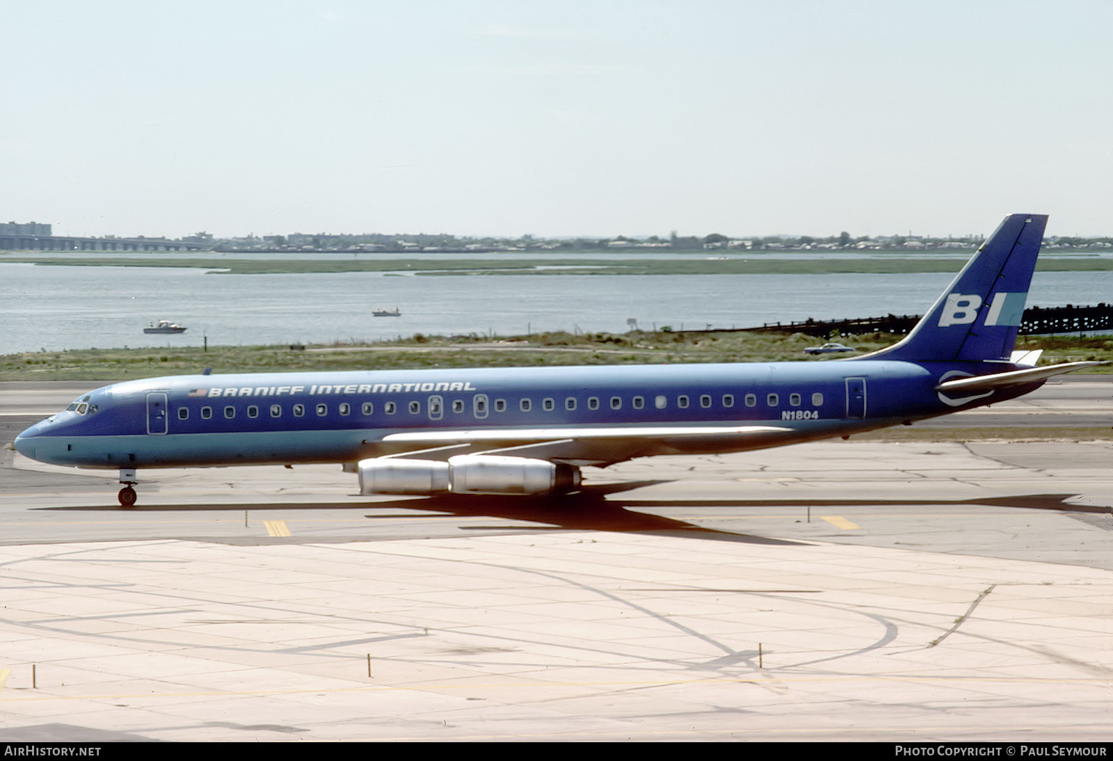 Aircraft Photo of N1804 | McDonnell Douglas DC-8-62 | Braniff International Airways | AirHistory.net #625976