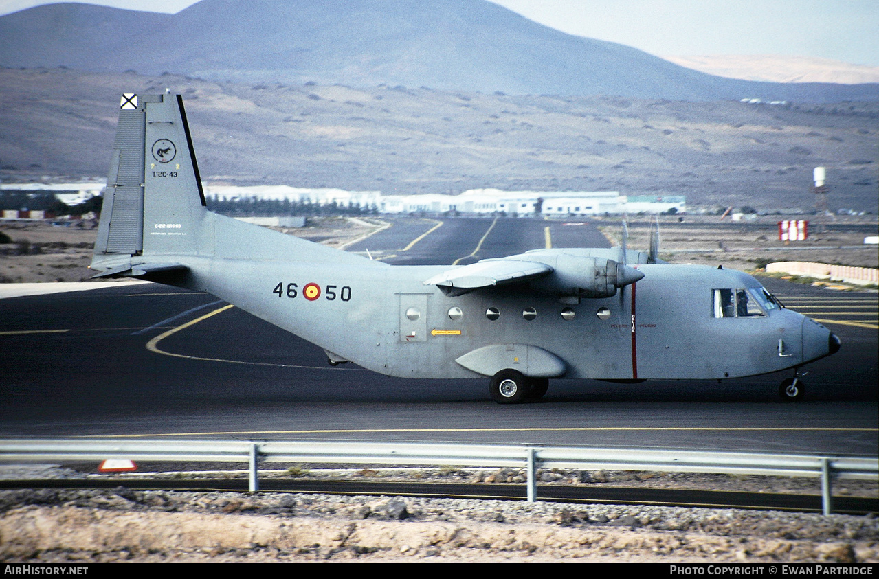 Aircraft Photo of T.12C-43 | CASA C-212-100 Aviocar | Spain - Air Force | AirHistory.net #625984