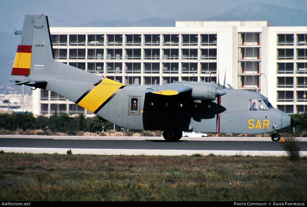 Aircraft Photo of D.3A-01 | CASA C-212-100 Aviocar | Spain - Air Force | AirHistory.net #625995