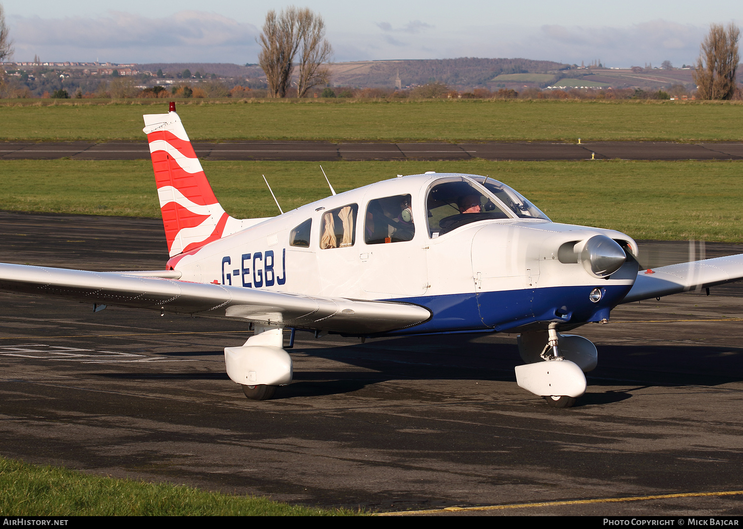 Aircraft Photo of G-EGBJ | Piper PA-28-161 Cherokee Warrior II | AirHistory.net #626001