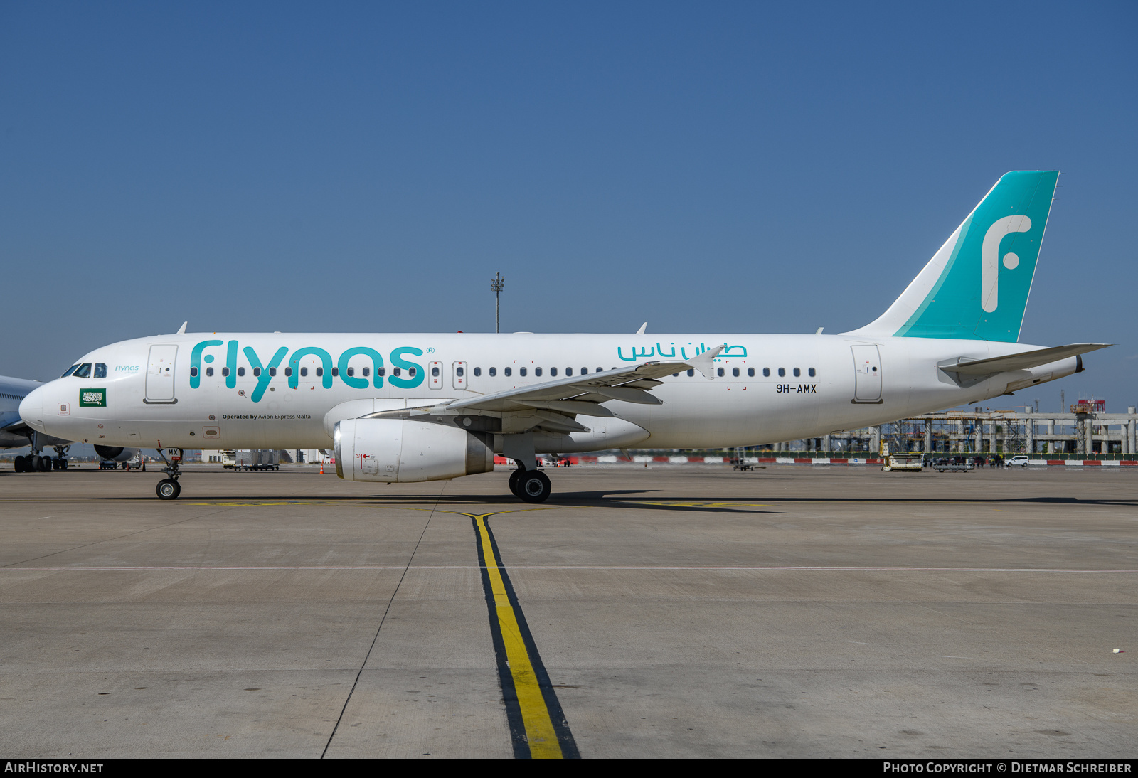 Aircraft Photo of 9H-AMX | Airbus A320-232 | Flynas | AirHistory.net #626009