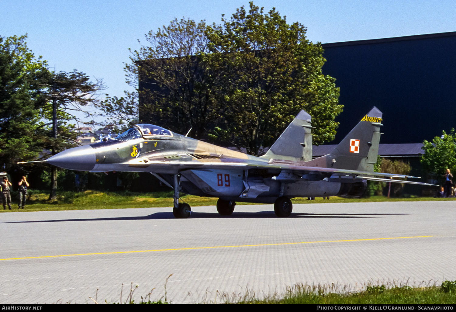 Aircraft Photo of 89 | Mikoyan-Gurevich MiG-29A (9-12A) | Poland - Air Force | AirHistory.net #626014