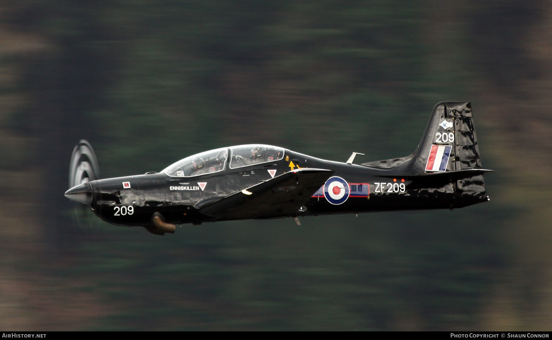 Aircraft Photo of ZF209 | Short S-312 Tucano T1 | UK - Air Force | AirHistory.net #626022