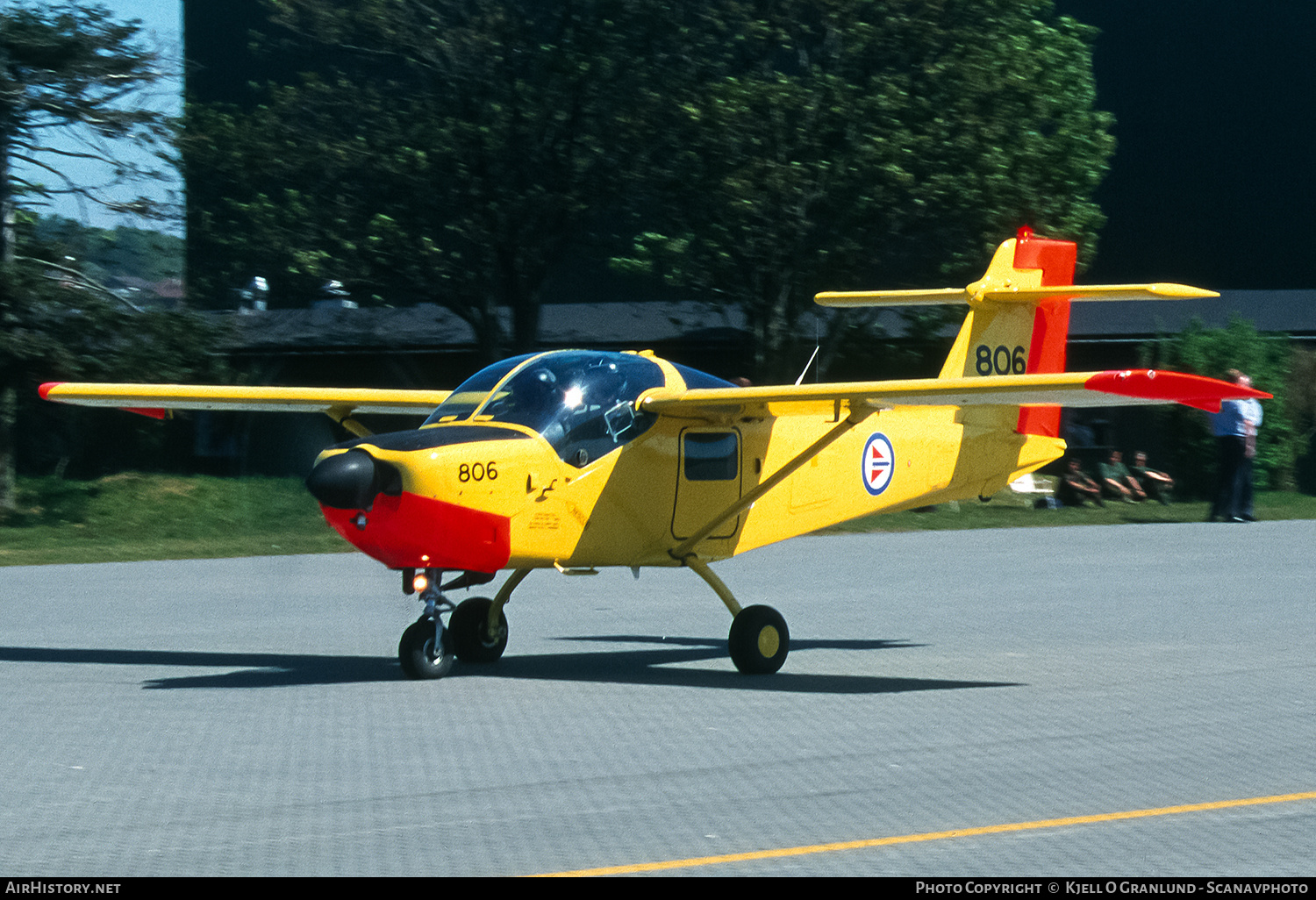 Aircraft Photo of 806 | Saab MFI-15 Safari | Norway - Air Force | AirHistory.net #626026