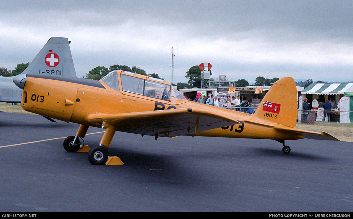 Aircraft Photo of G-TRIC / 18013 | De Havilland DHC-1 Chipmunk Mk22A | Canada - Air Force | AirHistory.net #626035
