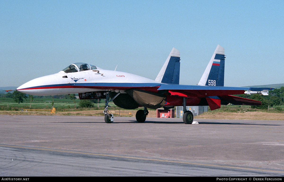 Aircraft Photo of 598 | Sukhoi Su-27 | Russia - Air Force | AirHistory.net #626036