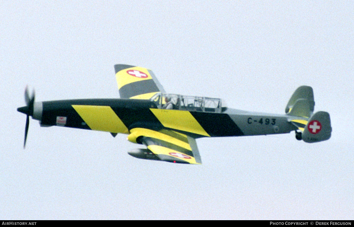 Aircraft Photo of F-AZGC / C-493 | F+W C-3605 | Switzerland - Air Force | AirHistory.net #626038
